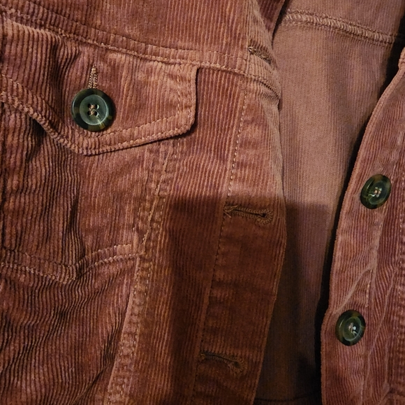 Corduroy crop jacket - Picture 2 of 3
